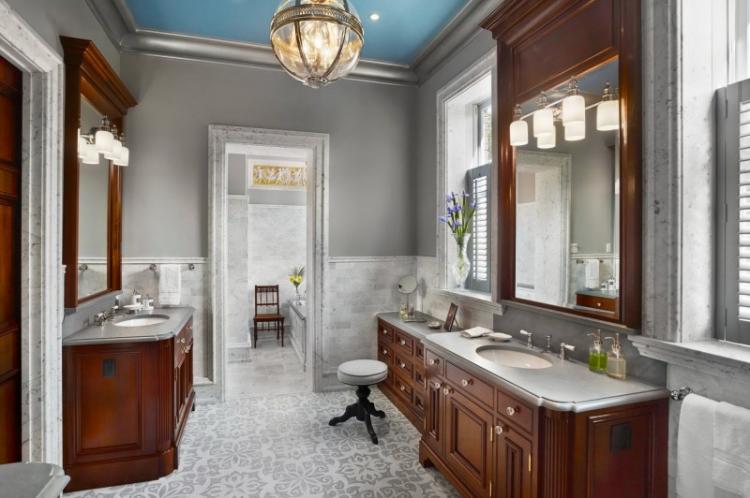 Salle de bain à l'anglaise - Photo de design d'intérieur