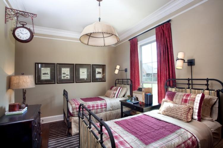 Chambre d'enfants dans le style anglais - Photo de design d'intérieur