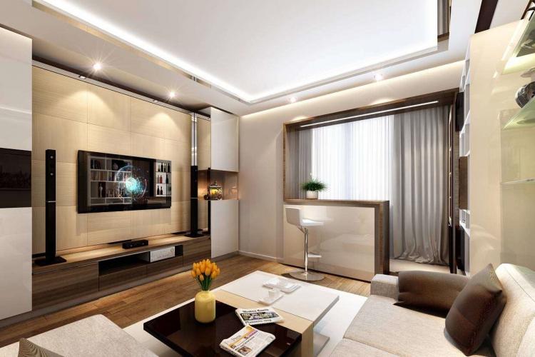 Arches de cloison sèche sur le balcon