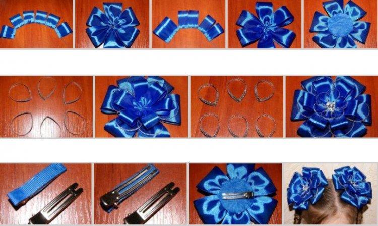 Noeud de boucles encombrant - Noeuds de ruban bricolage