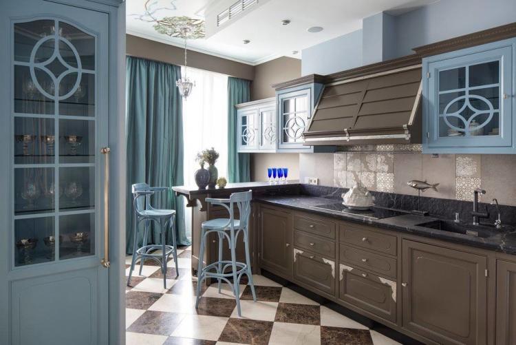 Comptoir de bar de style classique