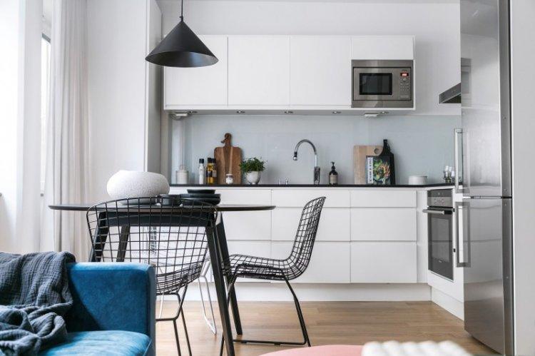 Cuisine blanche Ikea - photo de design d'intérieur