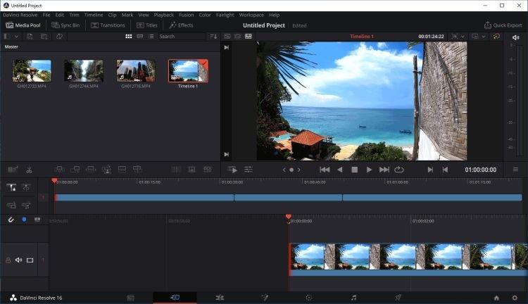 DaVinci Resolve - Logiciel de montage vidéo gratuit