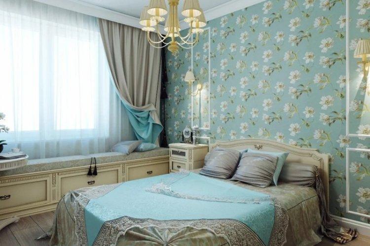 Chambre Provence Turquoise - Décoration d'intérieur
