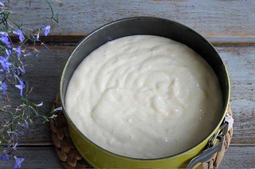 Biscuit vanille au kéfir - une recette pas à pas