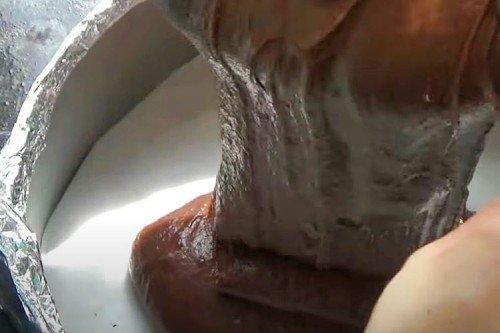 Gâteau éponge au kéfir au cacao - une recette étape par étape