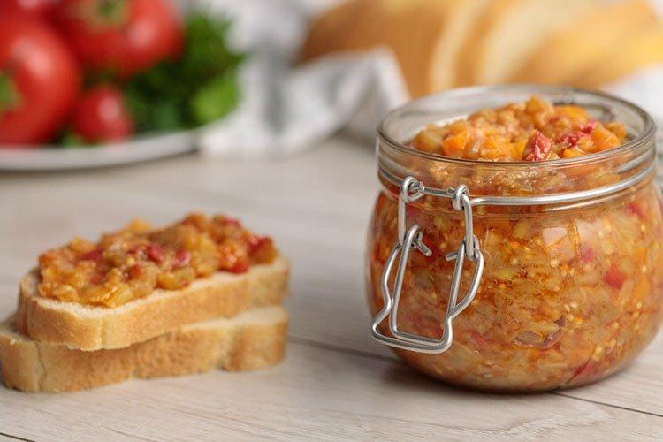 Pâté d'aubergines aux pignons de pin - Recettes de plats d'aubergines