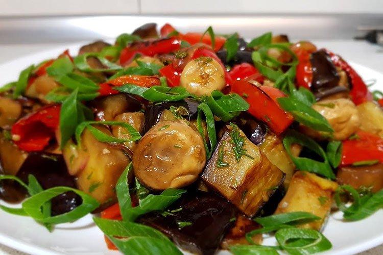 Salade Senior Aubergine - Recettes de Plats d'Aubergine