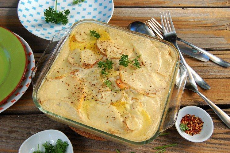 Foie de boeuf aux pommes de terre et fromage - recettes