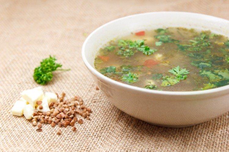 Soupe de légumes rapide au sarrasin - recettes