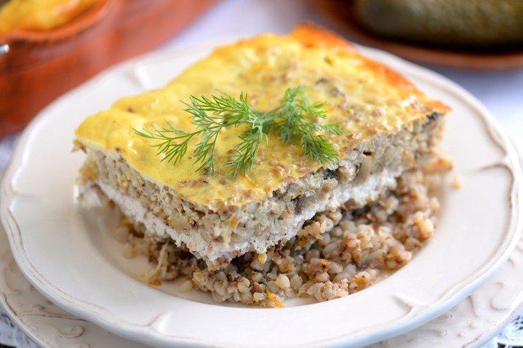 Casserole de viande au sarrasin - recettes