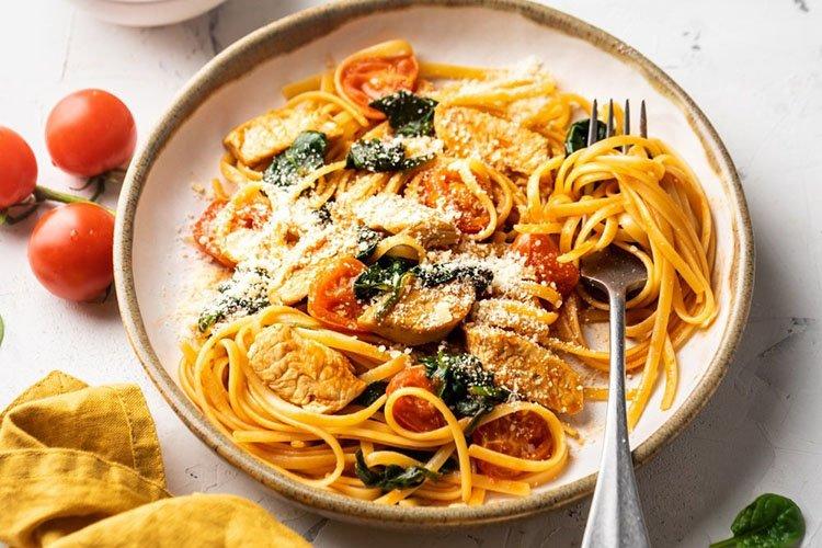 Pâtes à la dinde - recettes