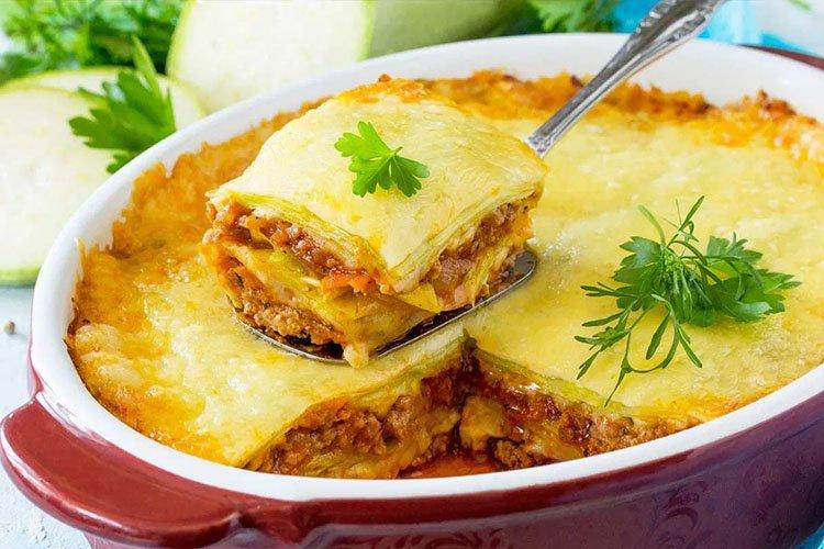 Casserole de viande de courgettes - Recettes de plats de courgettes