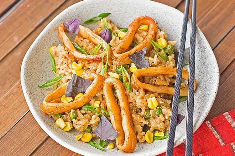 Salade japonaise aux calamars - recettes