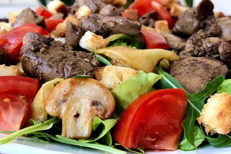 Foie de poulet aux champignons - recettes