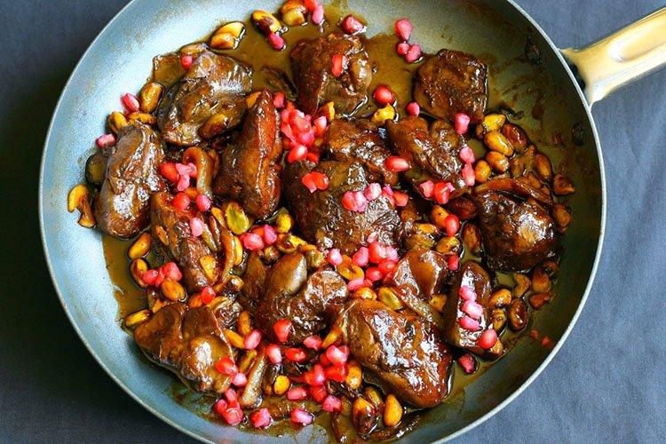 Foie de poulet épicé - recettes