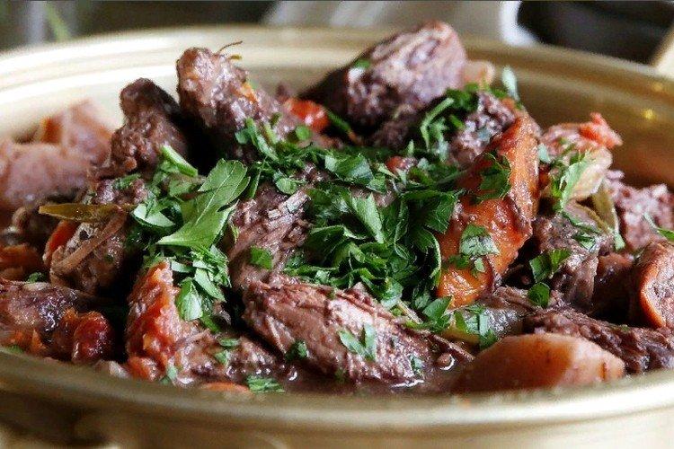 Viande au vin rouge - recettes