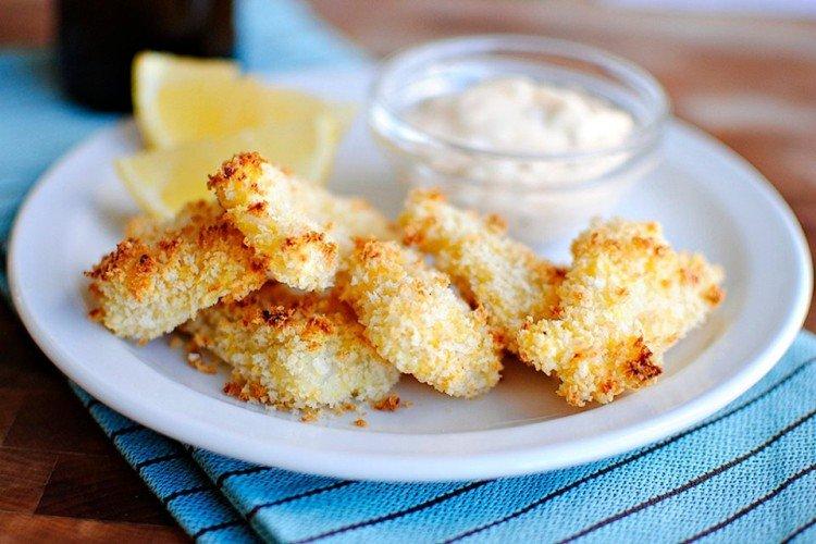 Poisson croustillant au four - recettes