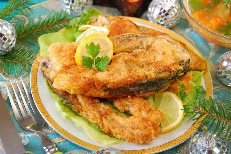 Poisson à la crème d'ail - recettes