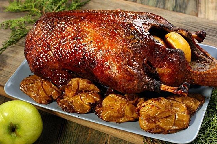 Canard aux pommes dans sa manche - recettes