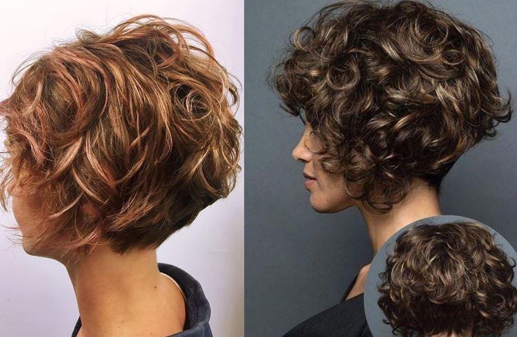 Bob Kare sur les cheveux courts et ondulés