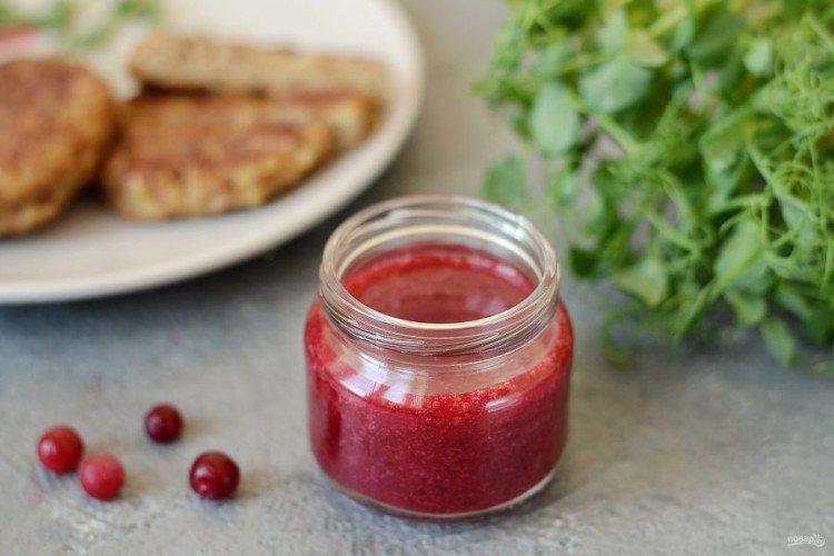 Sauce aux airelles pour viande au gingembre - recettes