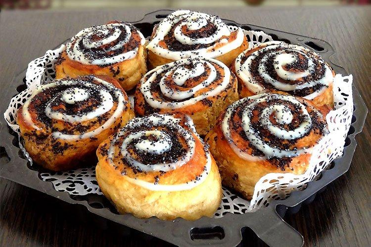 Petits pains à la levure aux graines de pavot - recettes