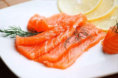 Sandwichs au poisson rouge et au citron - une recette pas à pas