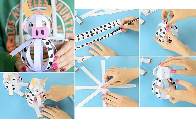 Gobie de rubans de papier