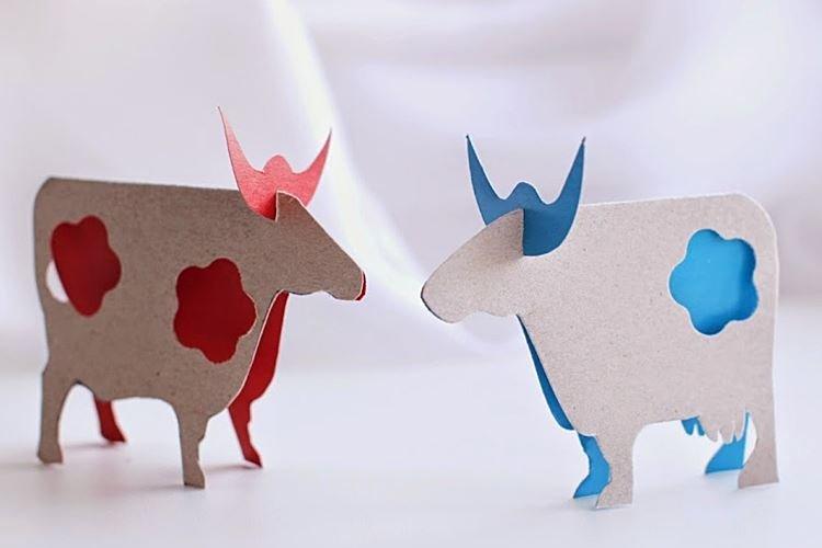 Gobie de papier pour le nouvel an 2021 - photos et idées