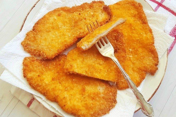 Poulet pané - Comment nourrir les recettes des invités