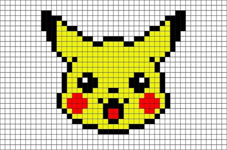 Dessins au pixel par cellules - Que peut-on dessiner lorsqu'on s'ennuie