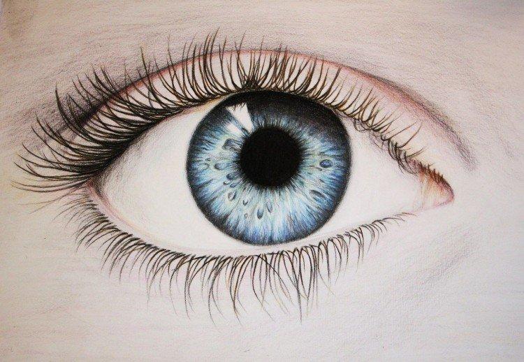 Yeux - Que peut-on dessiner quand on s'ennuie