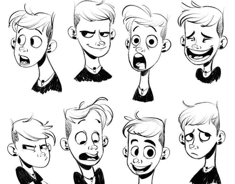 Héros de séries animées - Que peut-on dessiner quand on s'ennuie