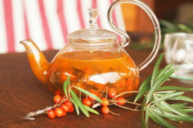 Thé à l'argousier - Que cuisiner de l'argousier pour l'hiver