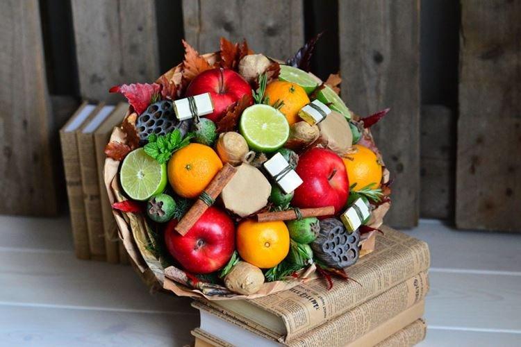 Bouquet de fruits - Quoi offrir à maman pour son anniversaire de sa fille