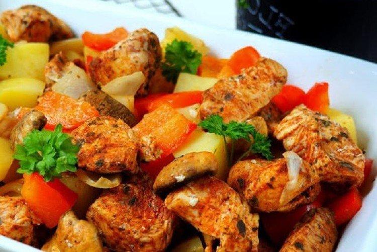 Filet de dinde aux légumes - Que cuisiner à partir de recettes de filet de dinde