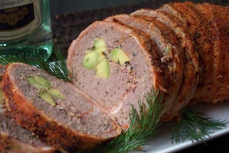 Rouleau de boeuf haché à l'avocat - Quoi faire Recettes de boeuf haché