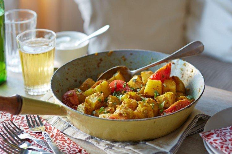 Pommes de terre Bombay - Que cuisiner avec des recettes de pommes de terre