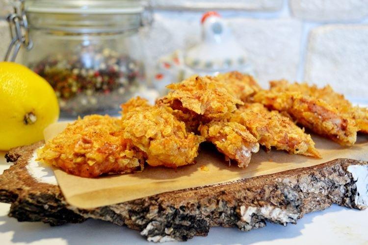 Nuggets de poulet panés aux frites - Que cuisiner à partir de poitrine de poulet