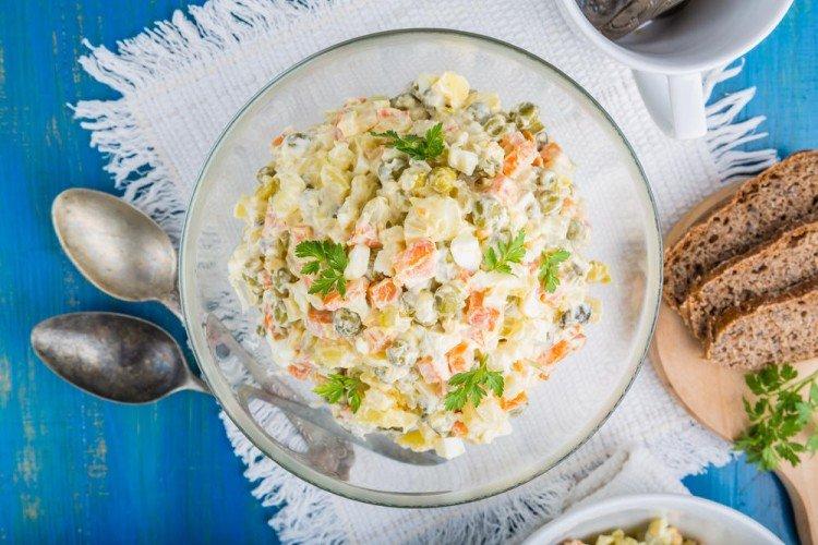 Olivier aux champignons - Que cuisiner à partir de recettes de champignons