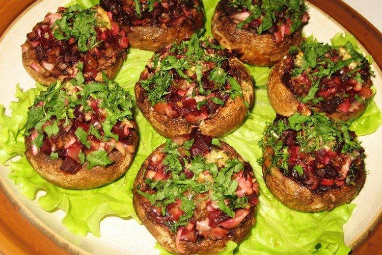 Champignons aux betteraves - Que cuisiner à partir de recettes de champignons