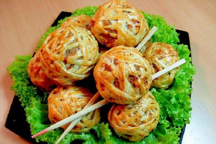 Boules - Que cuisiner à partir de pâte à levure feuilletée