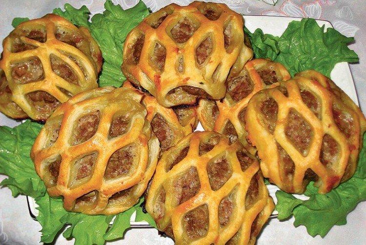 Escalopes en cage - Que cuisiner à partir de recettes de pâte feuilletée