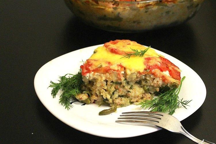 Casserole au porc haché et aux haricots - Que cuisiner à partir de recettes de porc haché