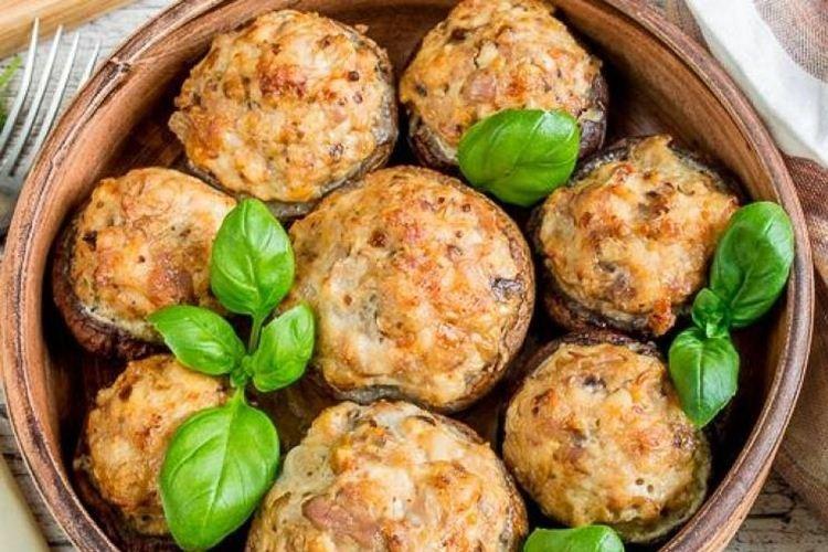 Champignons farcis - Que cuisiner à partir de recettes de porc haché