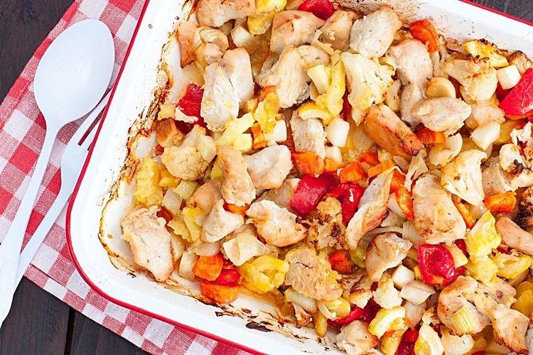 Filet de dinde mijoté aux légumes - Que cuisiner pour les recettes du Nouvel An 2021