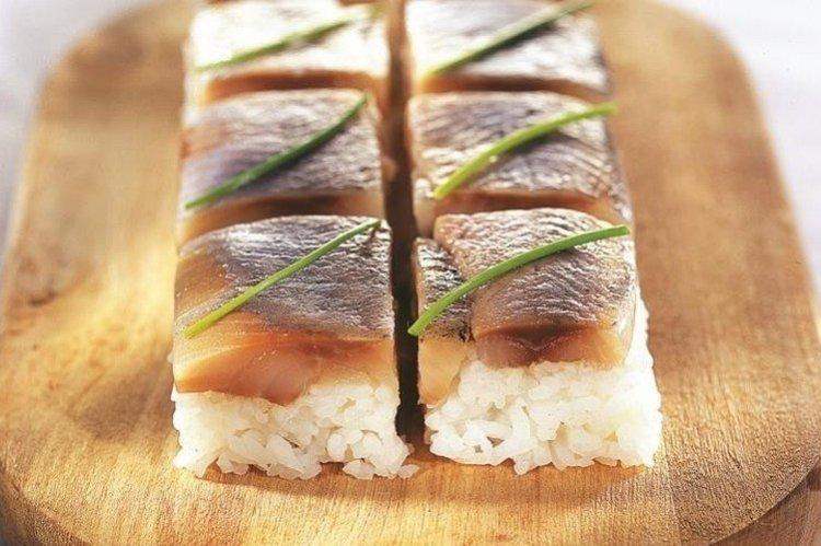 Sushi au hareng - Que cuisiner sur les recettes de table de fête