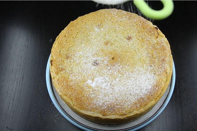 Tarte aux pommes Tsvetaevsky avec zeste - recette étape par étape avec une photo