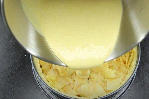 Tarte aux pommes Tsvetaevsky avec zeste - une recette étape par étape